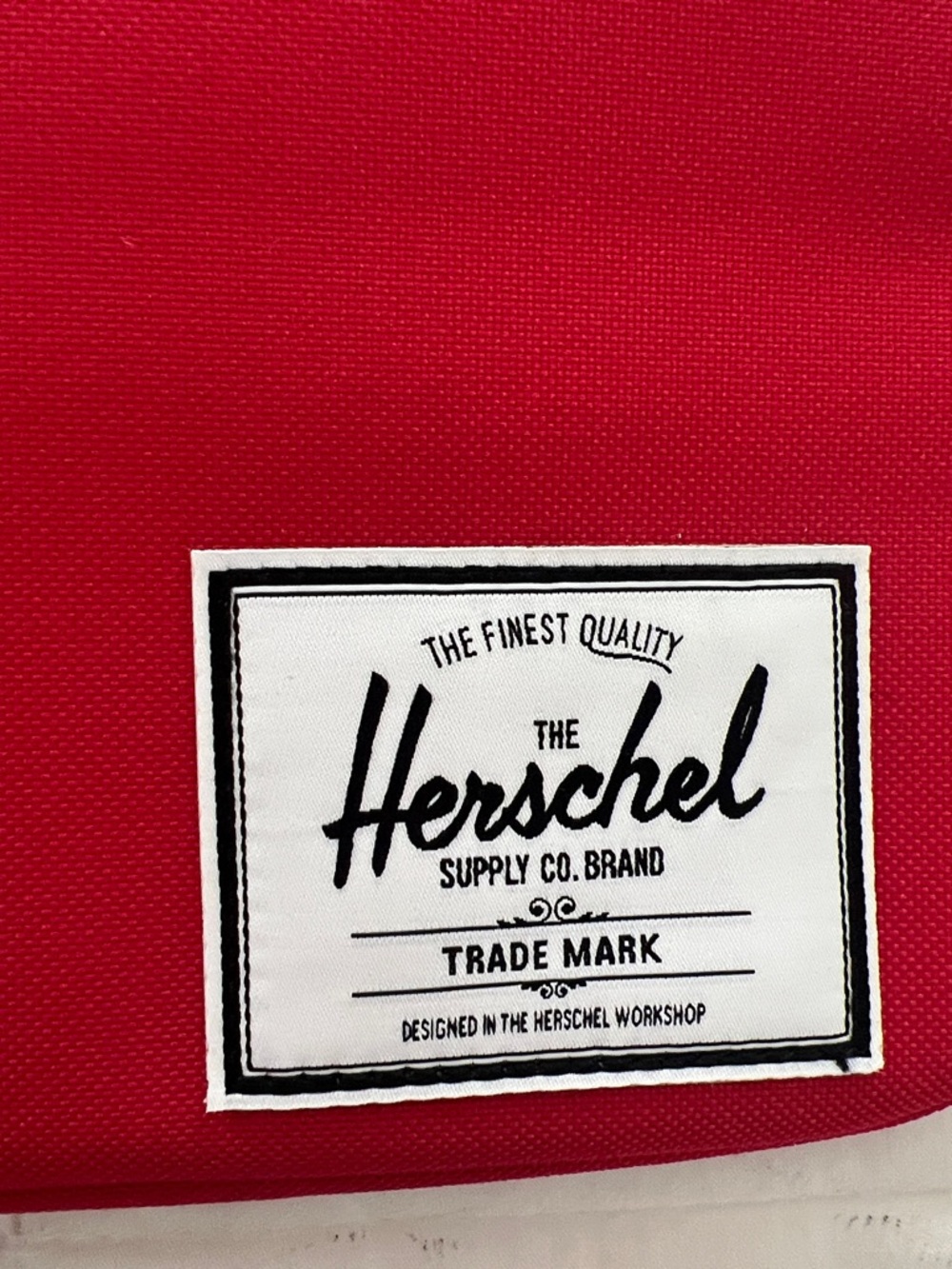 Herschel Supply Company Red and Navy Laptop Sleeve - Picture 3 of 10